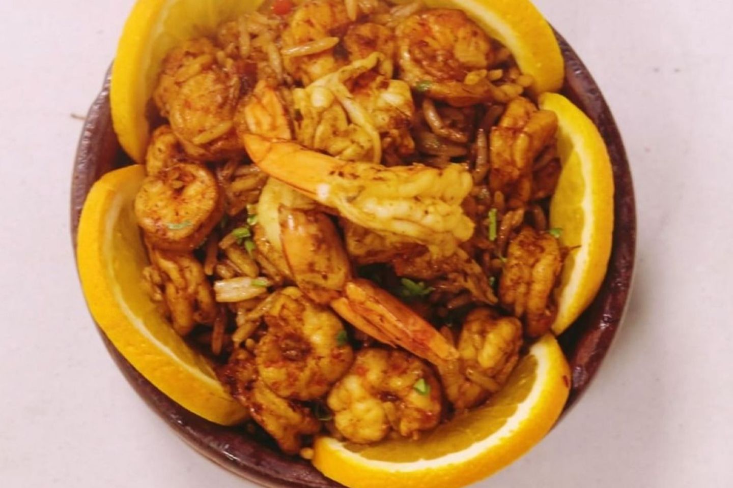 أرز برياني بالجمبري