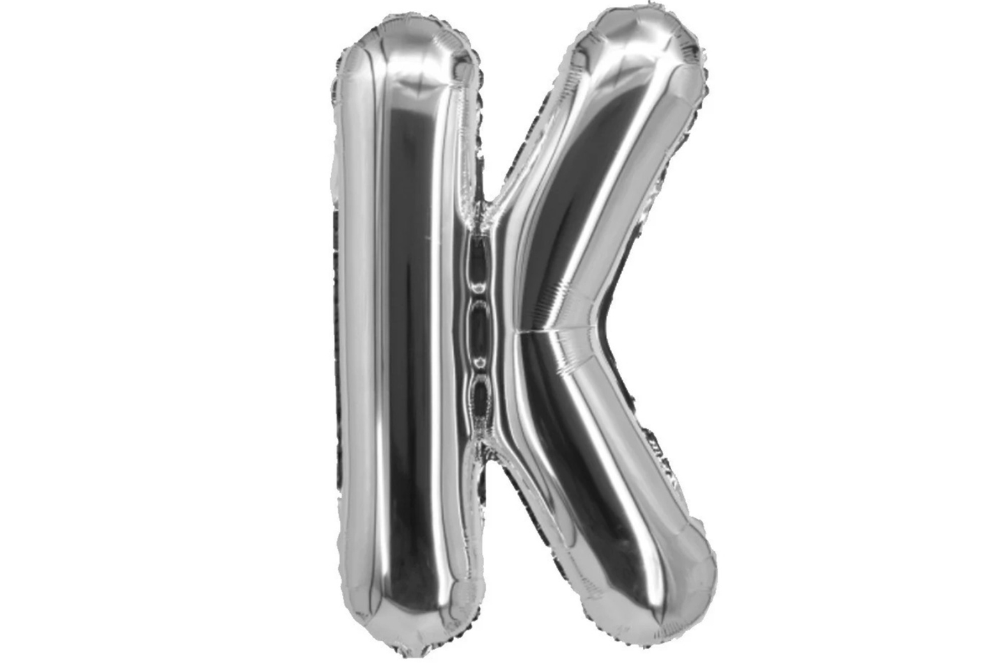 بالون حرف ك فضي
