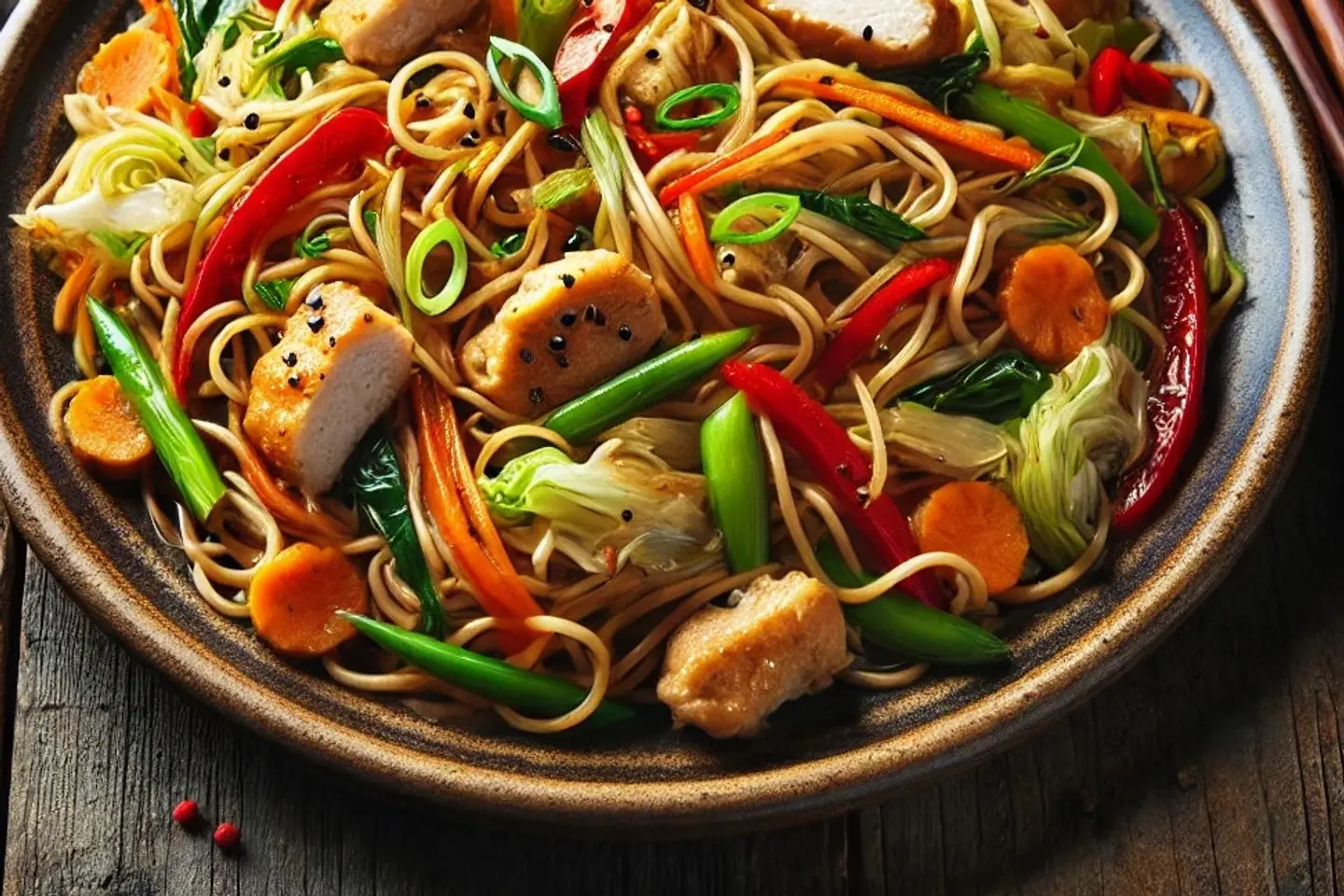 Chicken Hakka Noodles