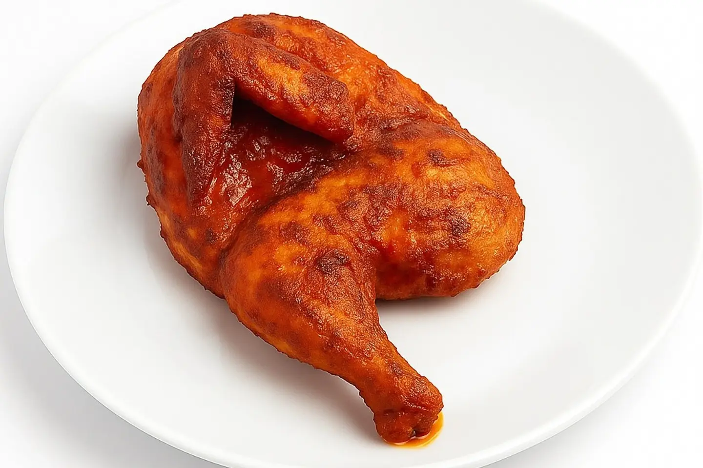 Half A Spicy Grilled Chicken Without Rice