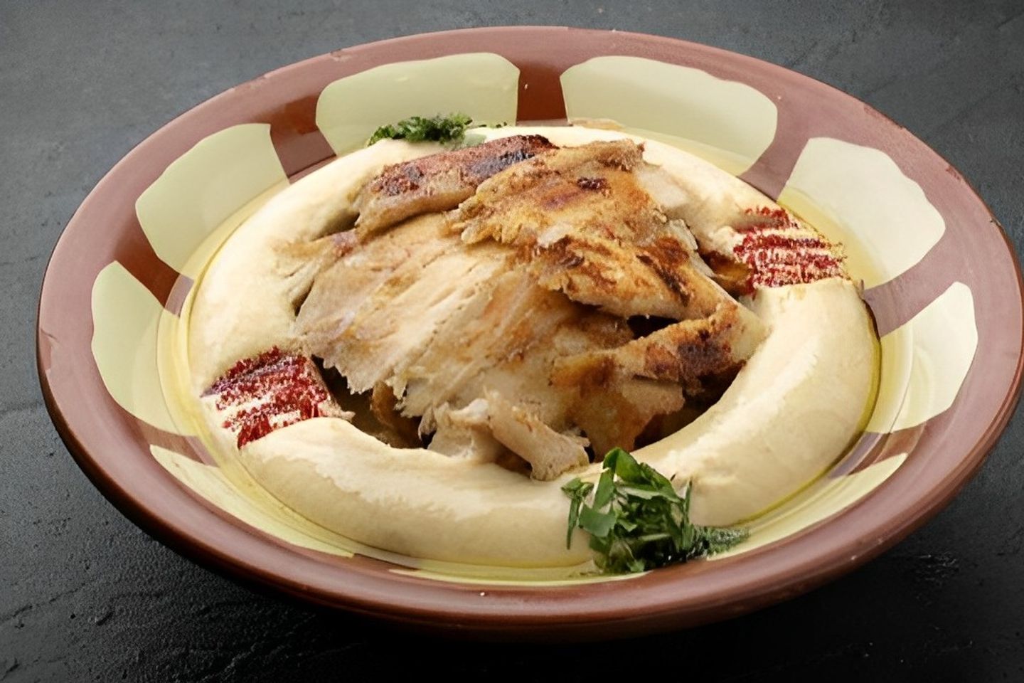 Chicken Shawarma Hummus