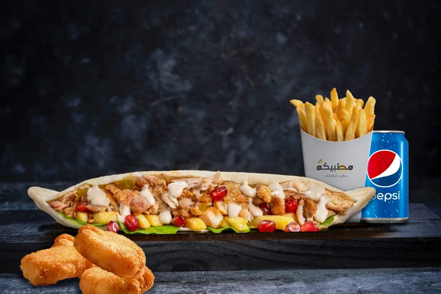 Madhbi Sandwich Meal