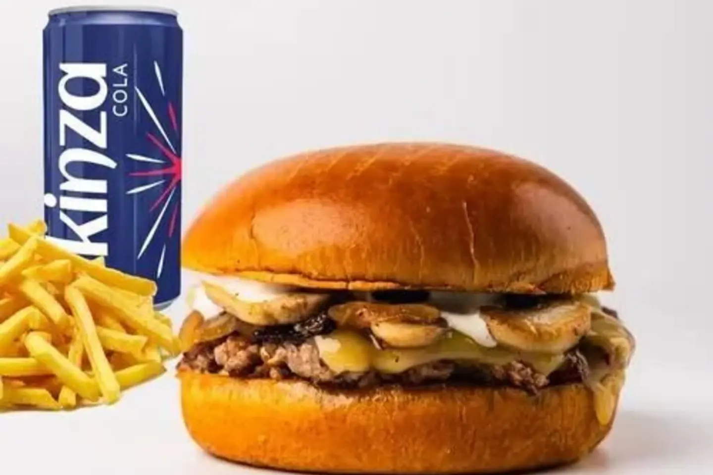 Mushroom Burger Meal