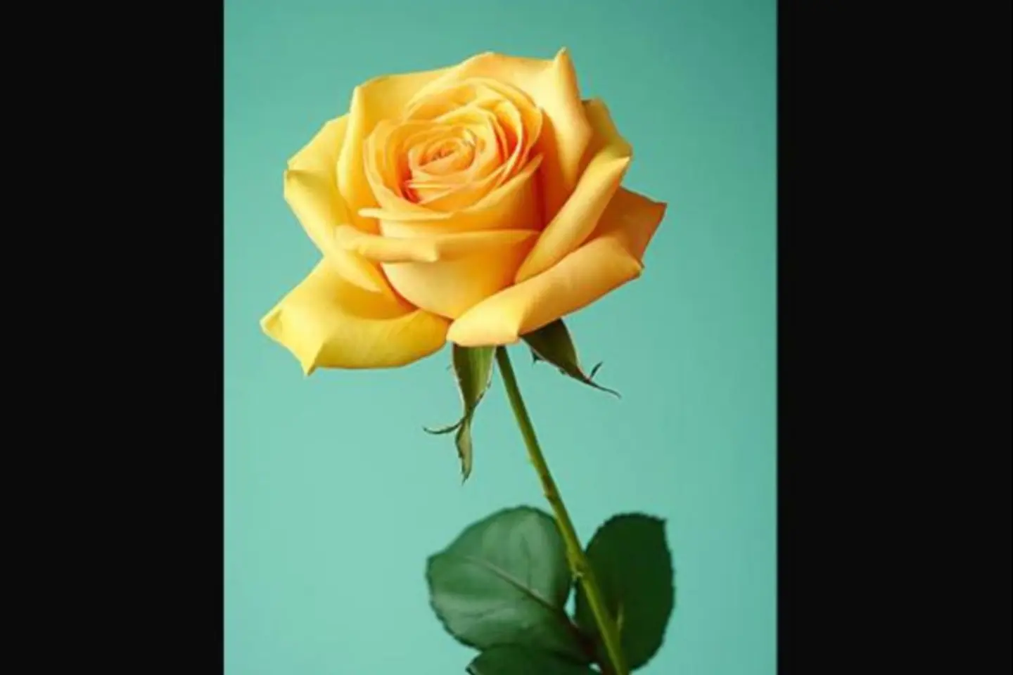 وردة جوري أصفر