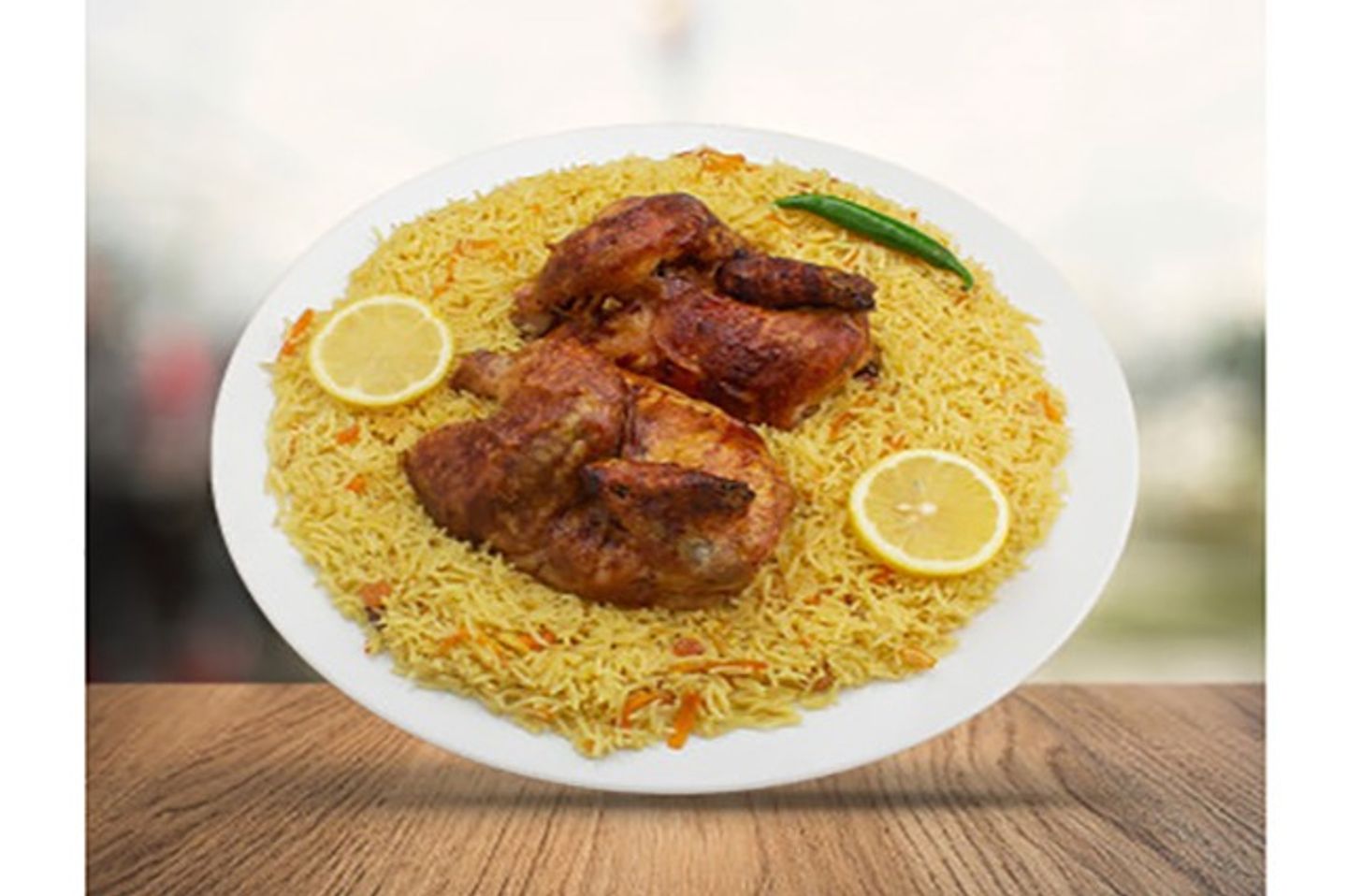 Full Chicken Shawaya Rice Bukhari
