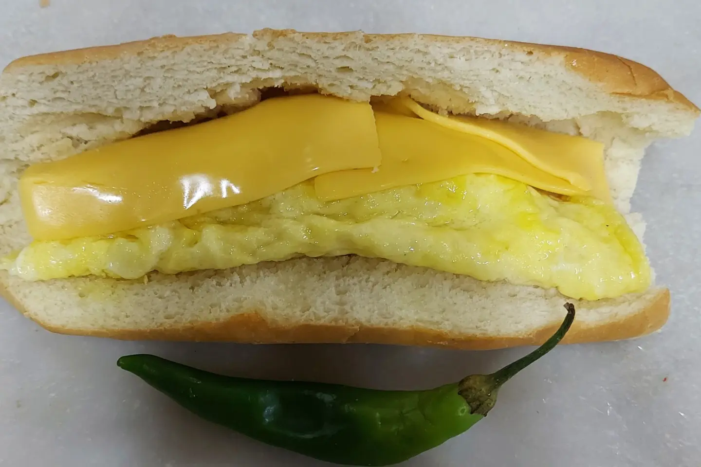 صامولي بيض مقلي