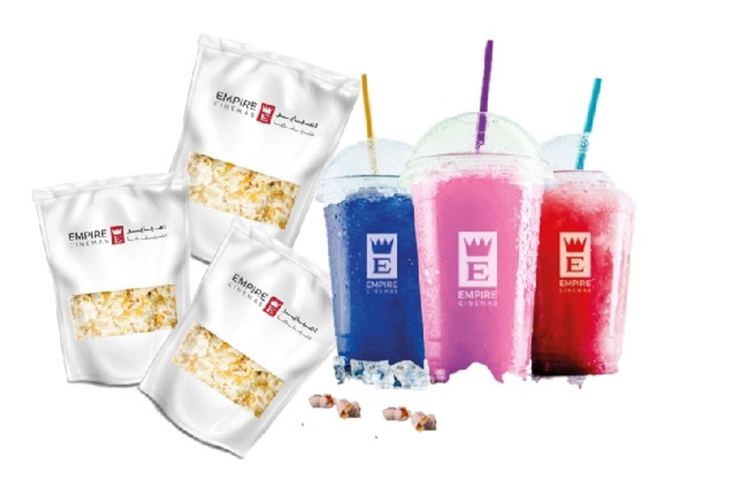 Popcorn Slush Trio