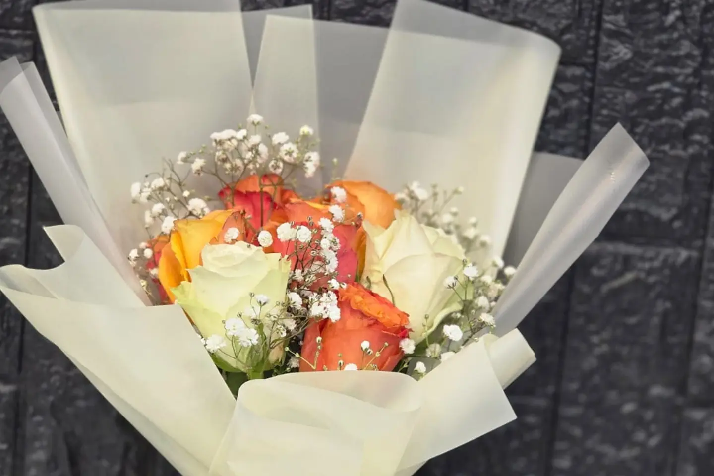 Orange And Egg Bouquet
