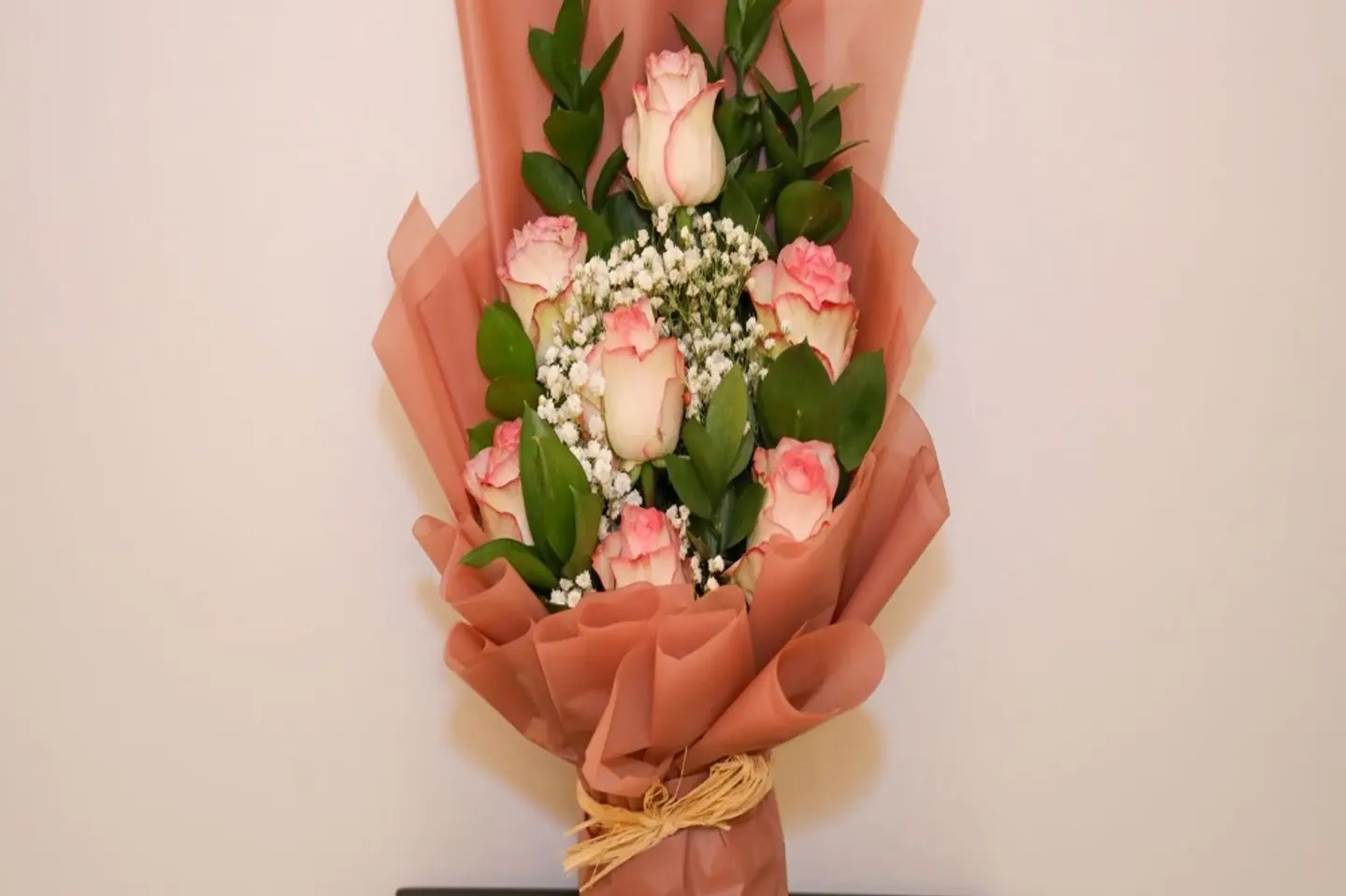 باقة بريق روز