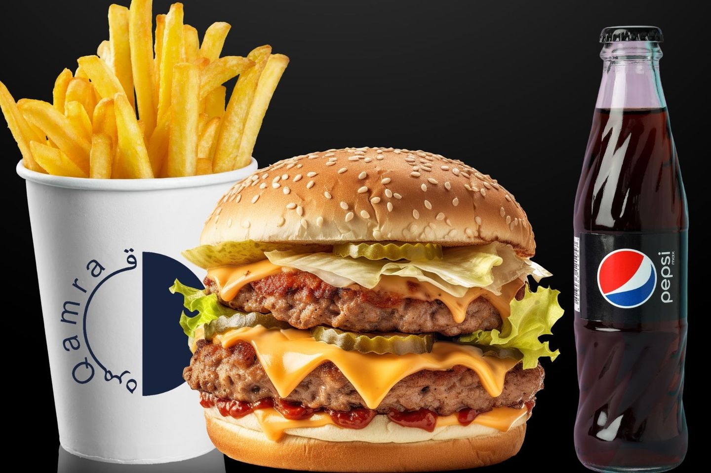 Beef Burger Meal
