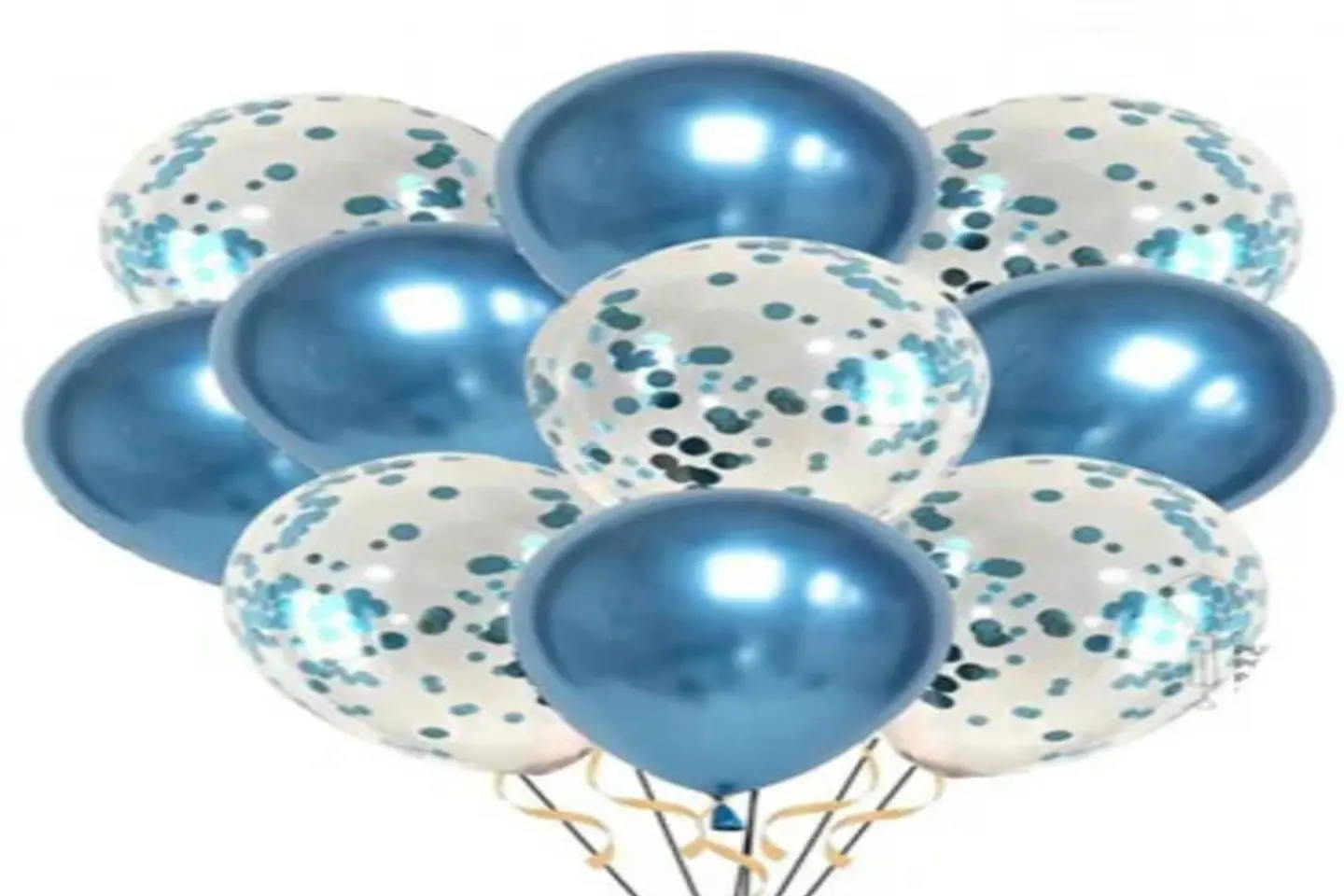 مجموعة بالونات ازرق