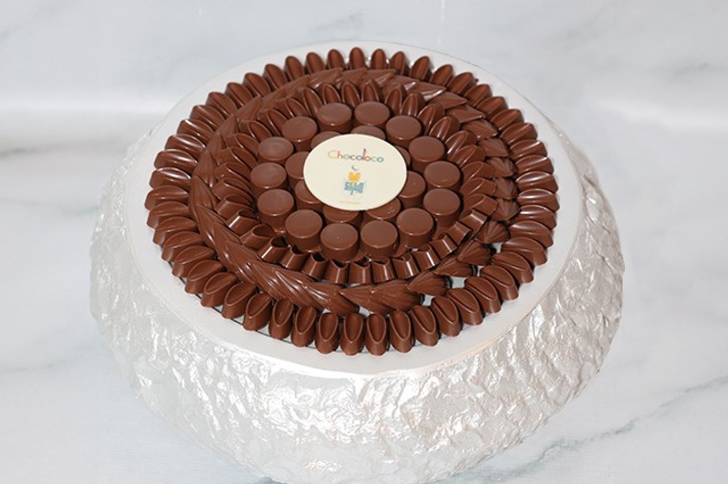Large Silver Round Tray