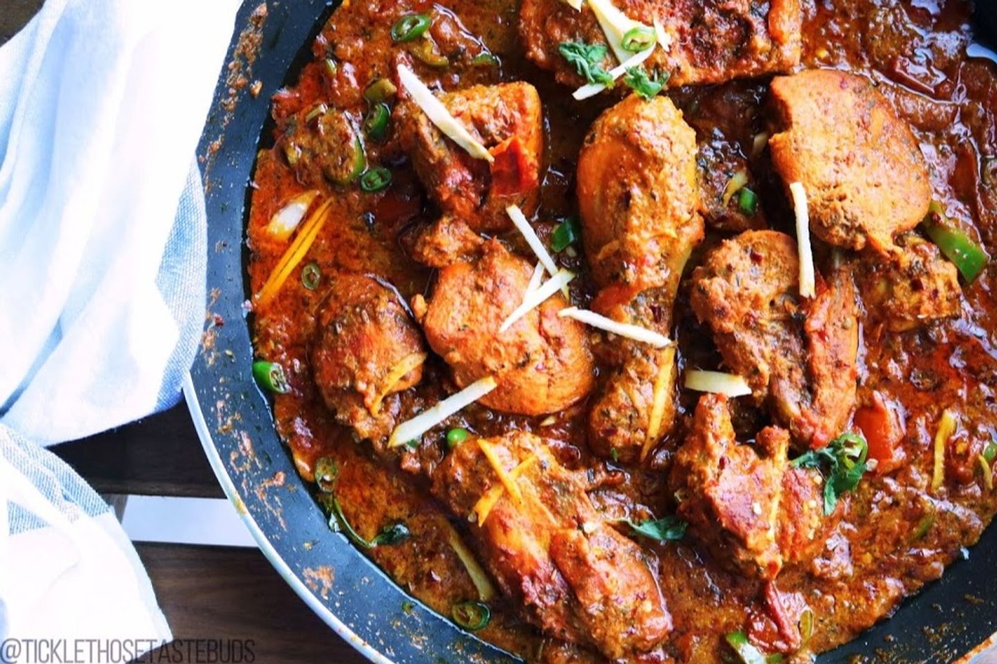 Chicken Tikka Boti Karahi