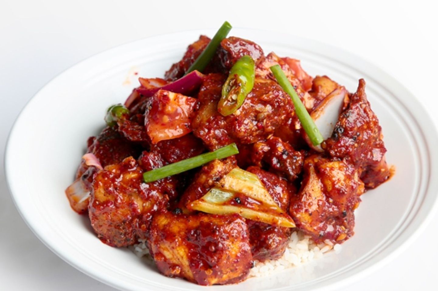 Chicken Devilled