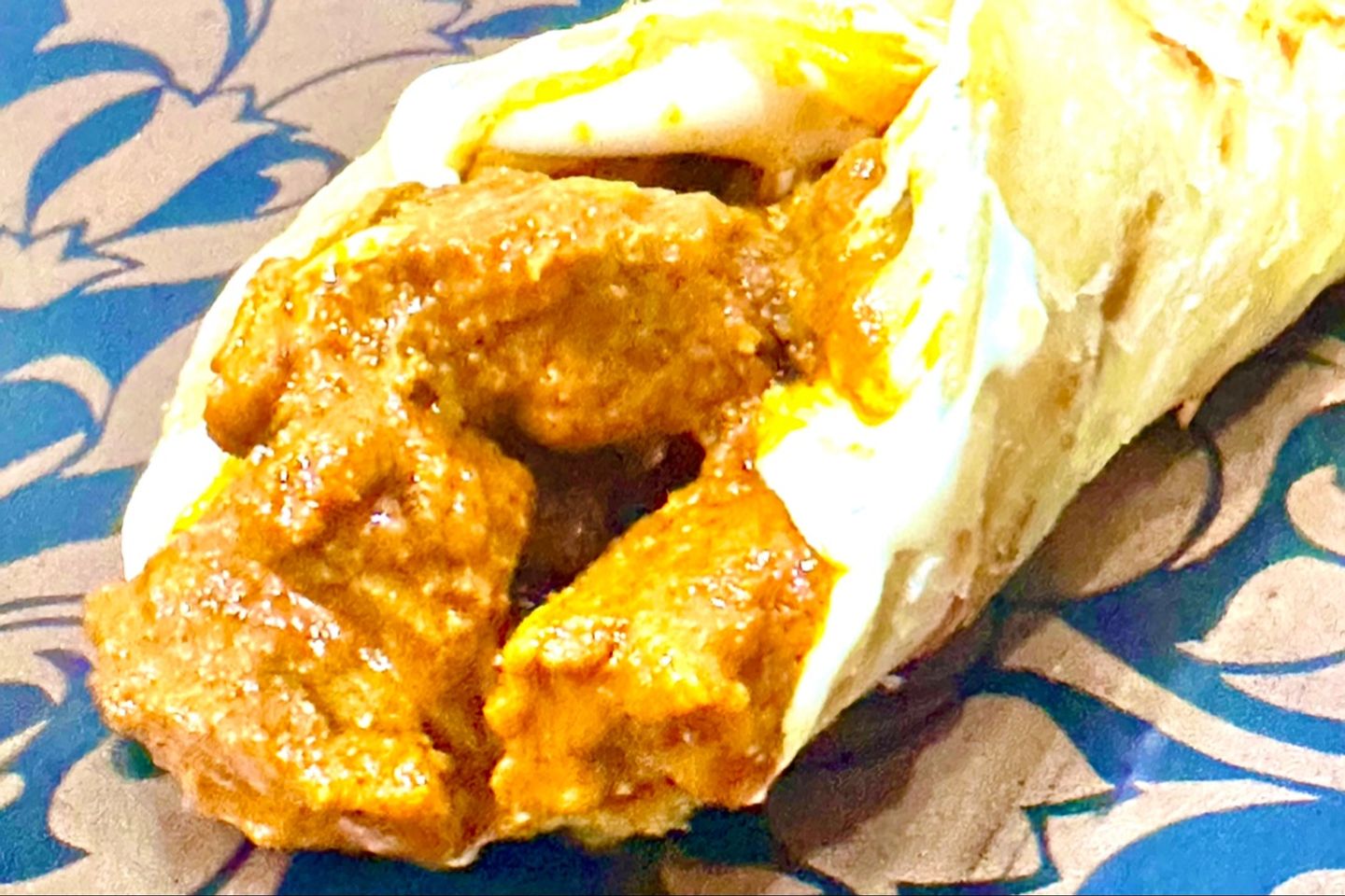 Chapati Meat Tika