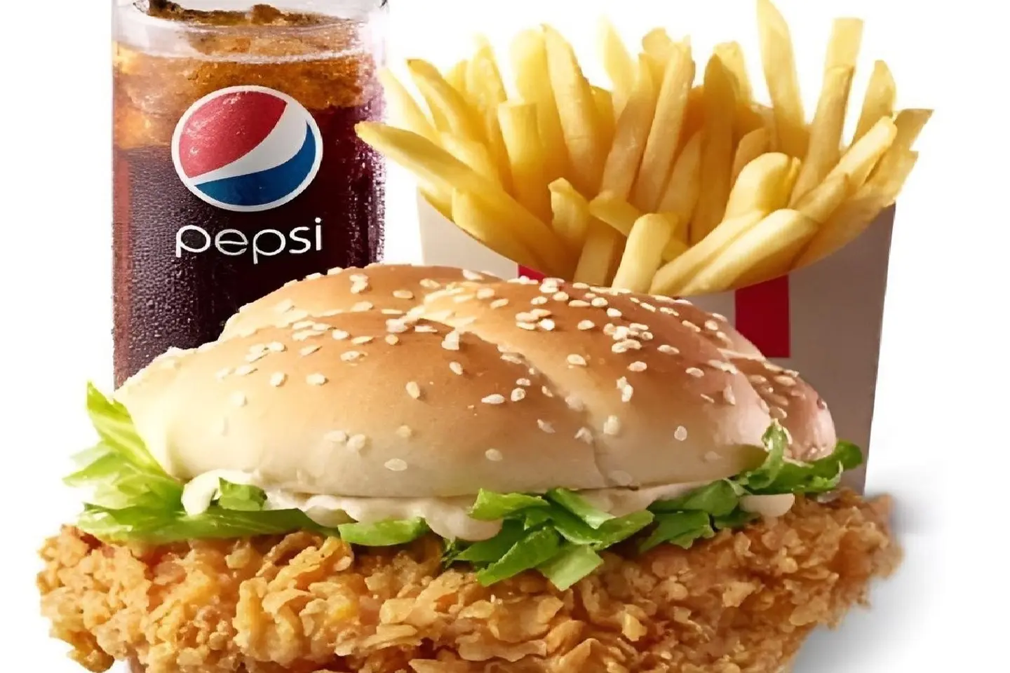 وجبة زنجر دجاج