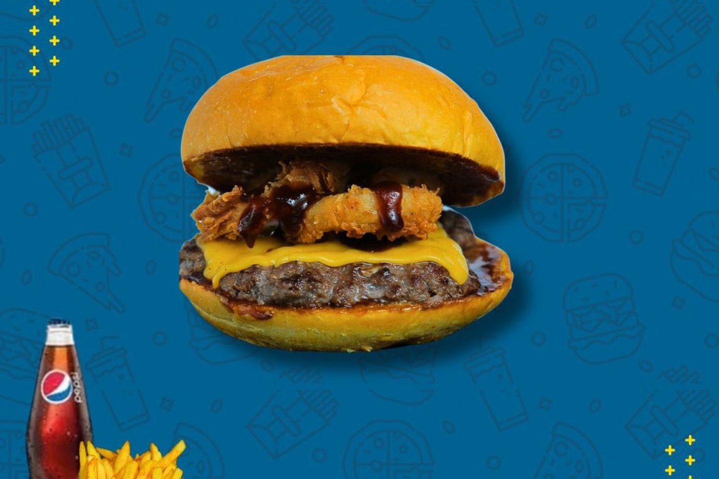 American Angus Beef Burger Meal