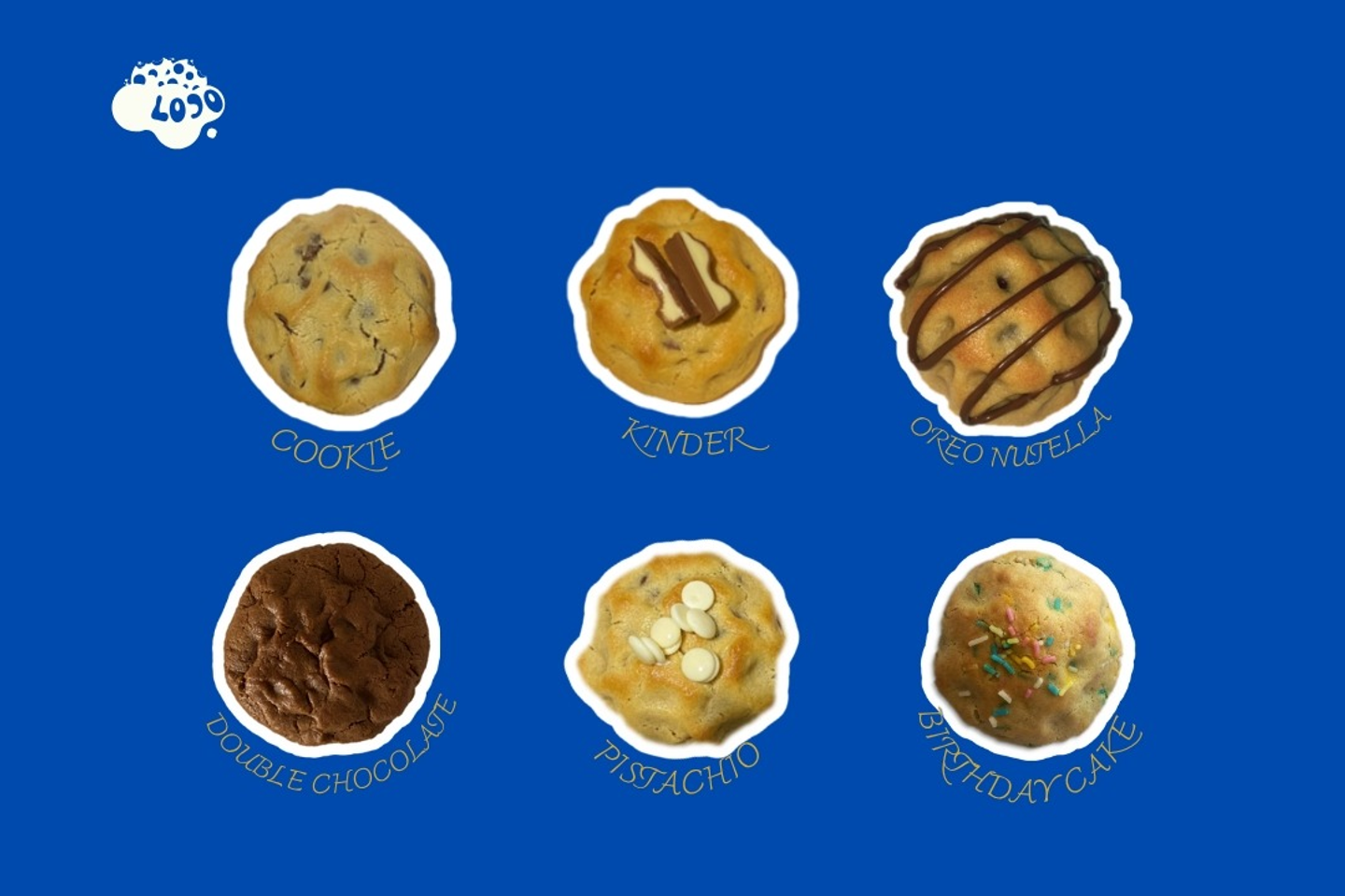 Cookies Mix 4 Pieces