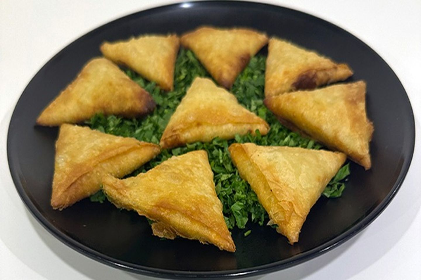 سمبوسة جبن ابيض