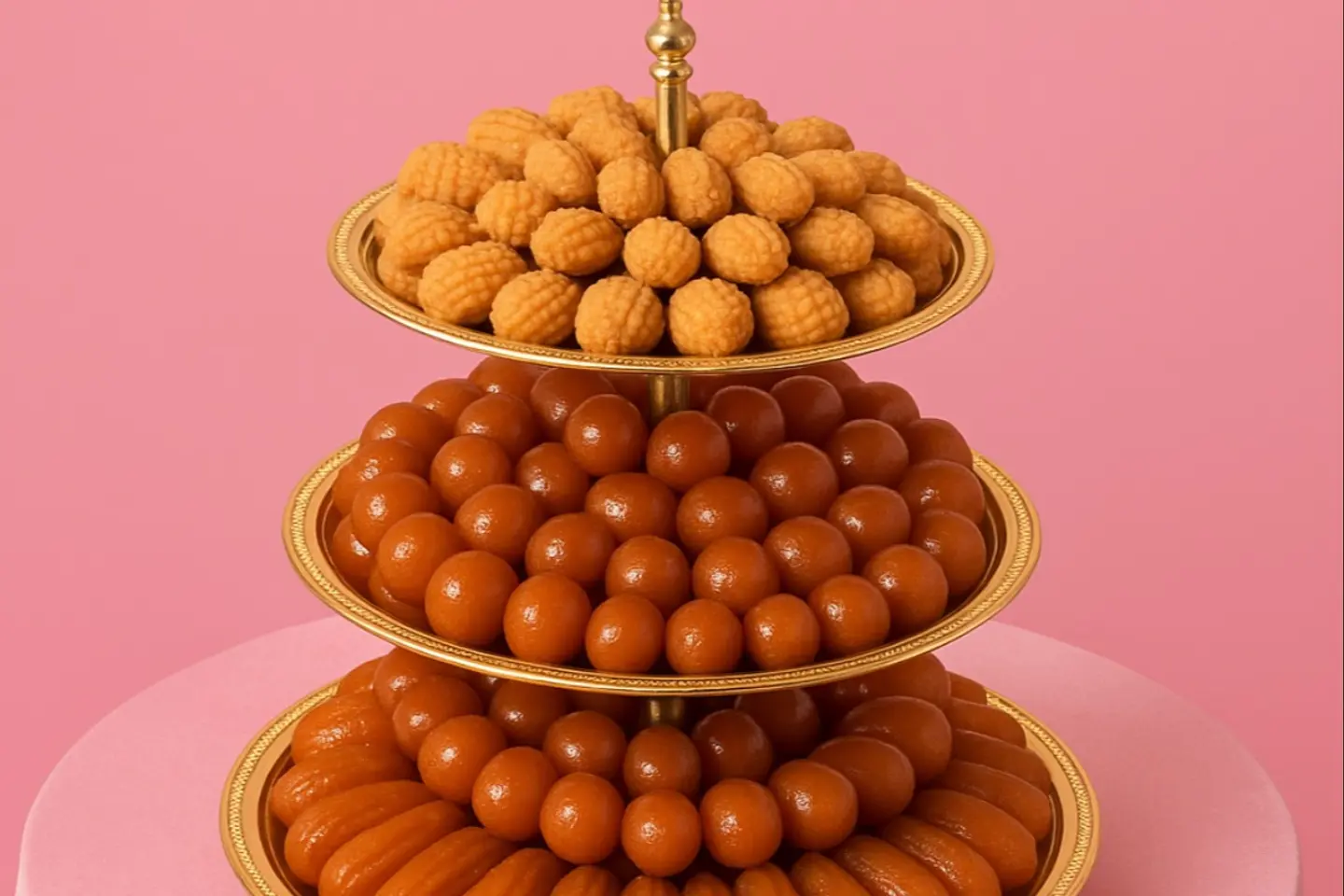 طبق لقيمات بالجبنة كبير