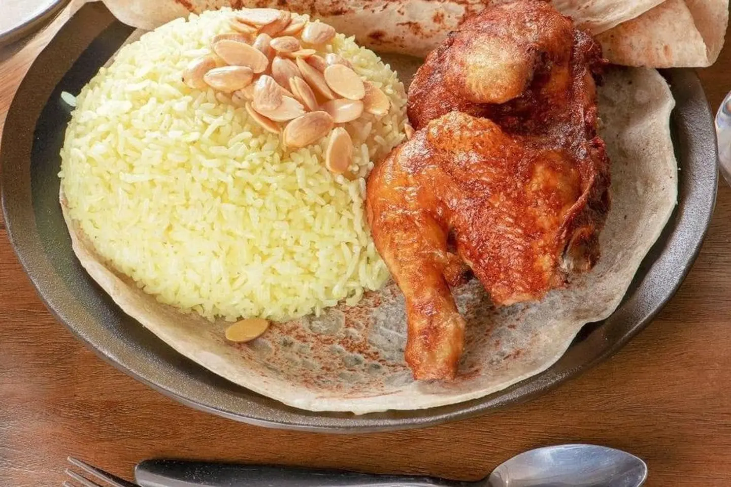 اربع حبات دجاج منسف