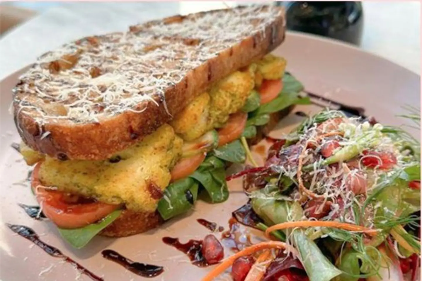 Pesto Halloumi