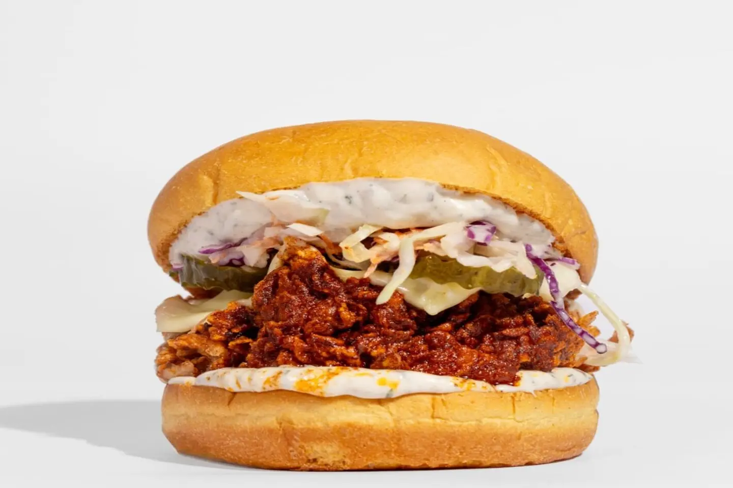 Spicy Nashville Burger Sandwich