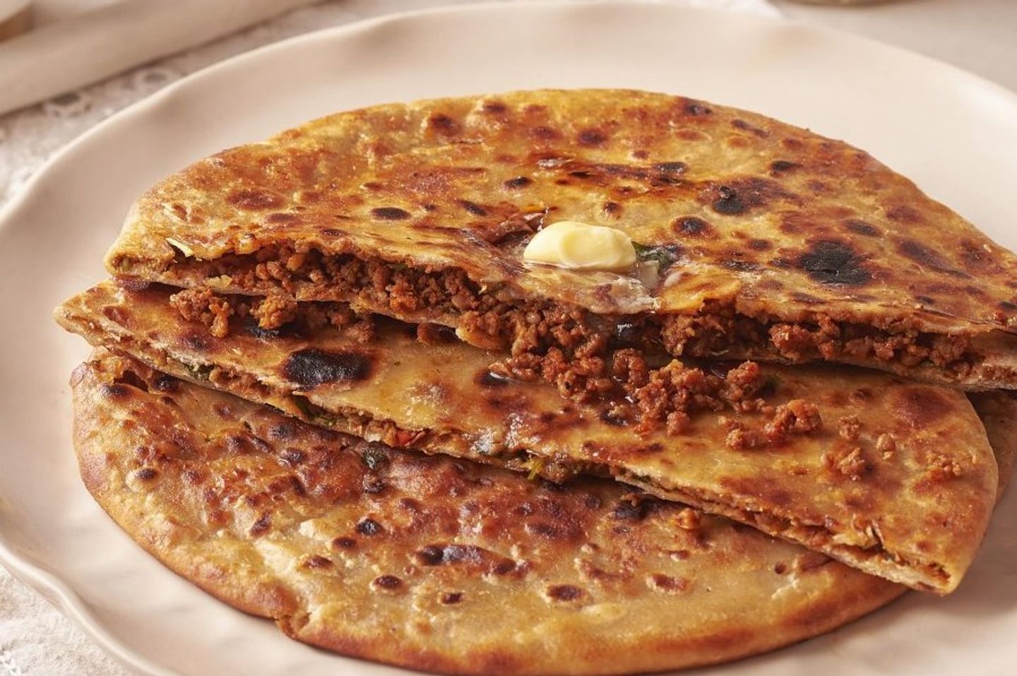 Qeema Paratha