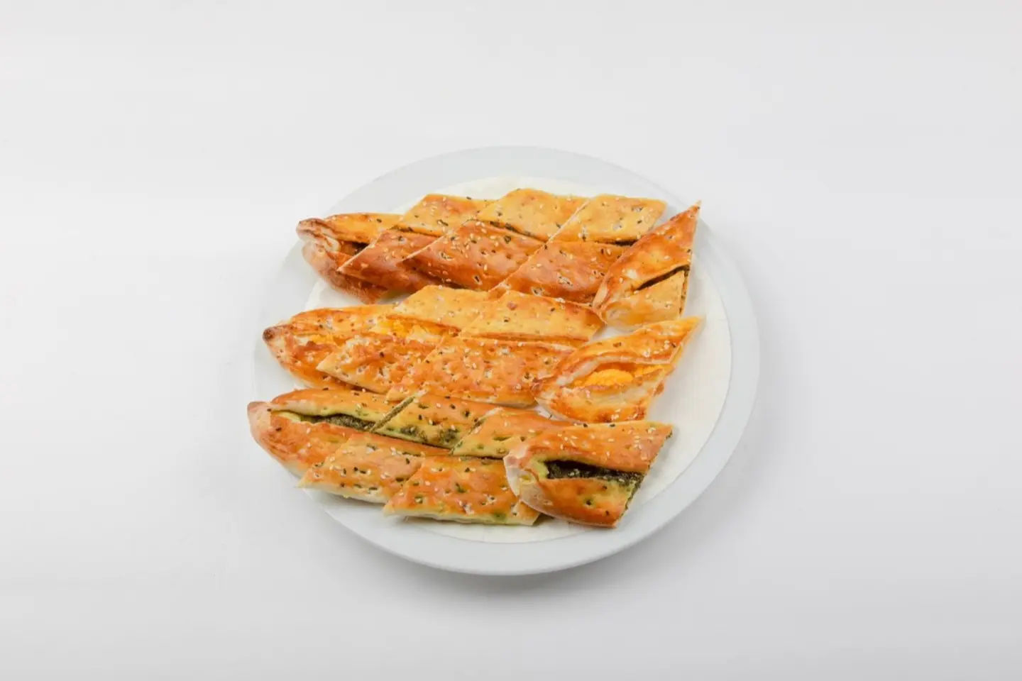 صحن مشكل فطاير صغيره