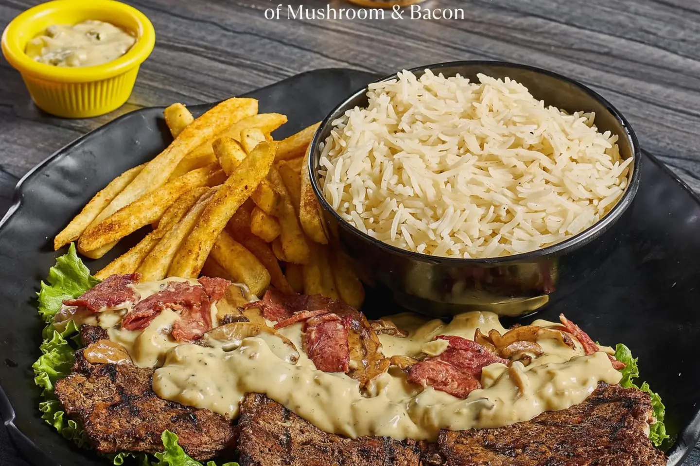 Steak With Mushroom Sauce