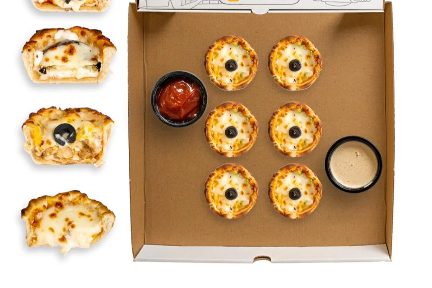 بيتزا ميني ٦ قطع