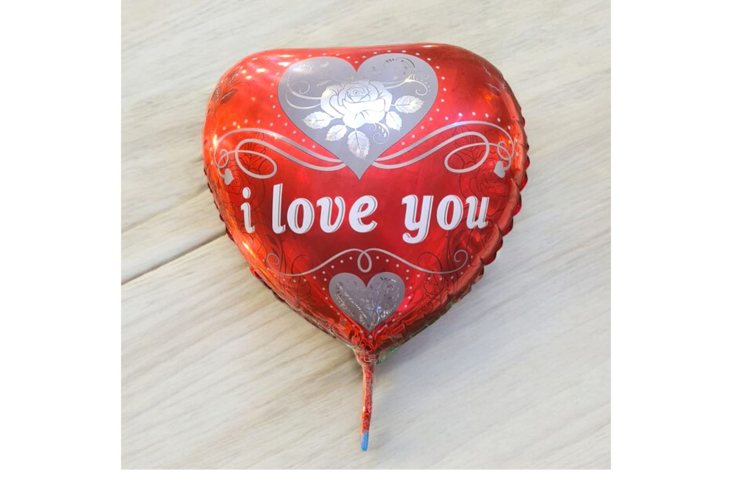 Flying Helium Love Heart Balloon