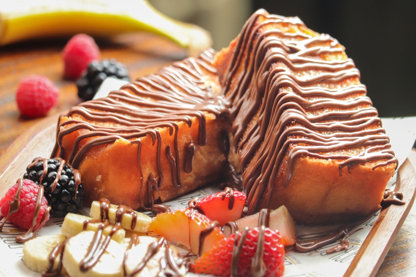 French Toast With Belgian Chocolate