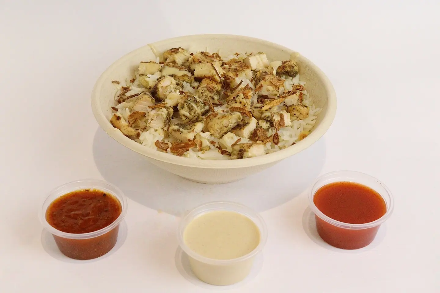 رز بصحن