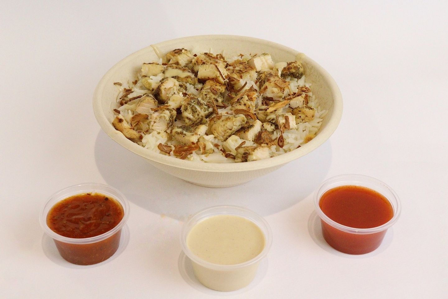 رز بصحن