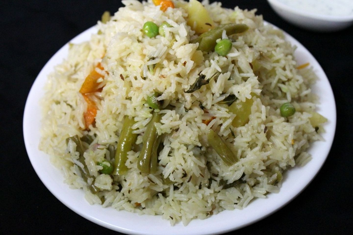 ارز بالخضار