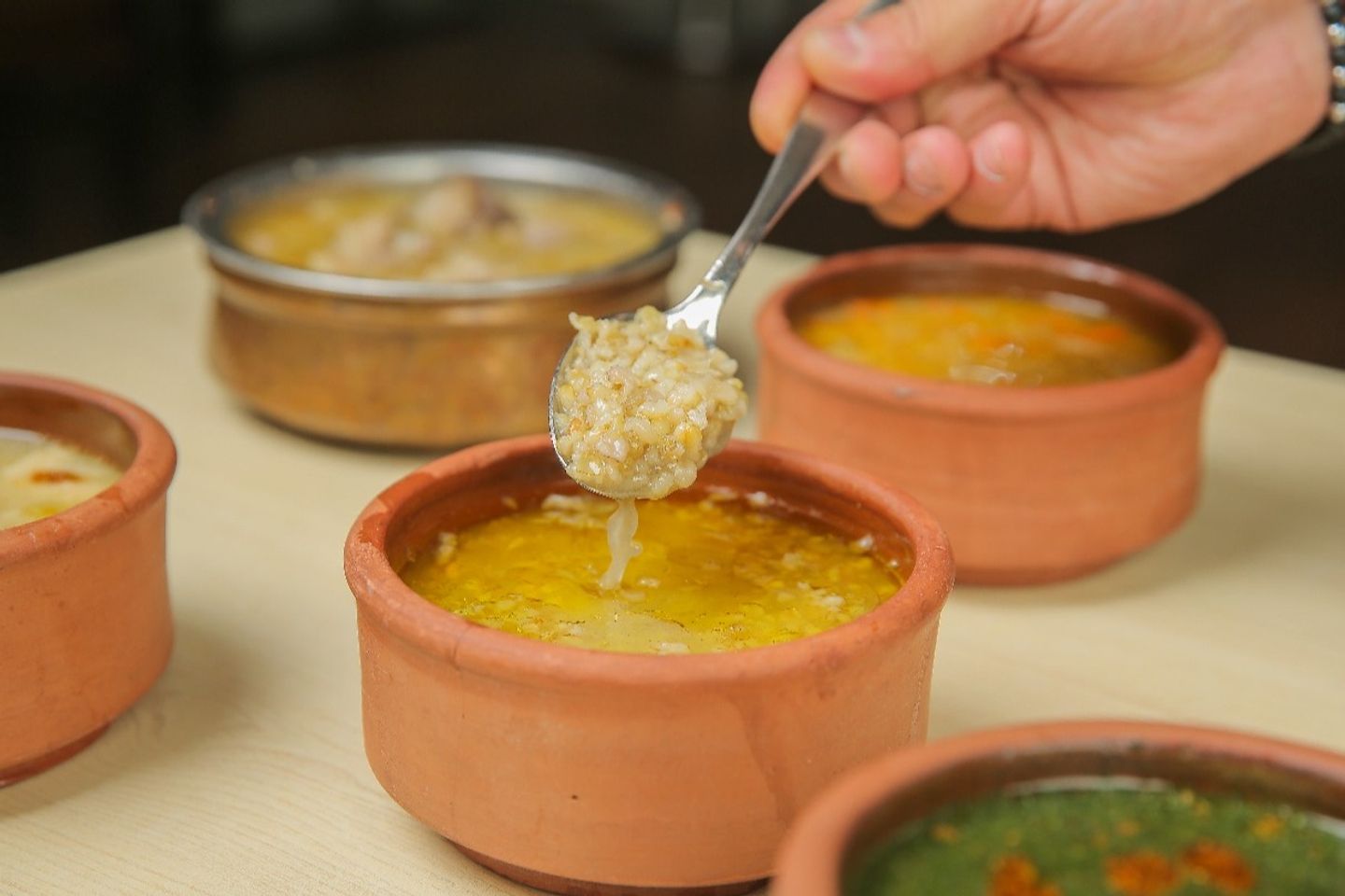 شوربة حمام بالفريك