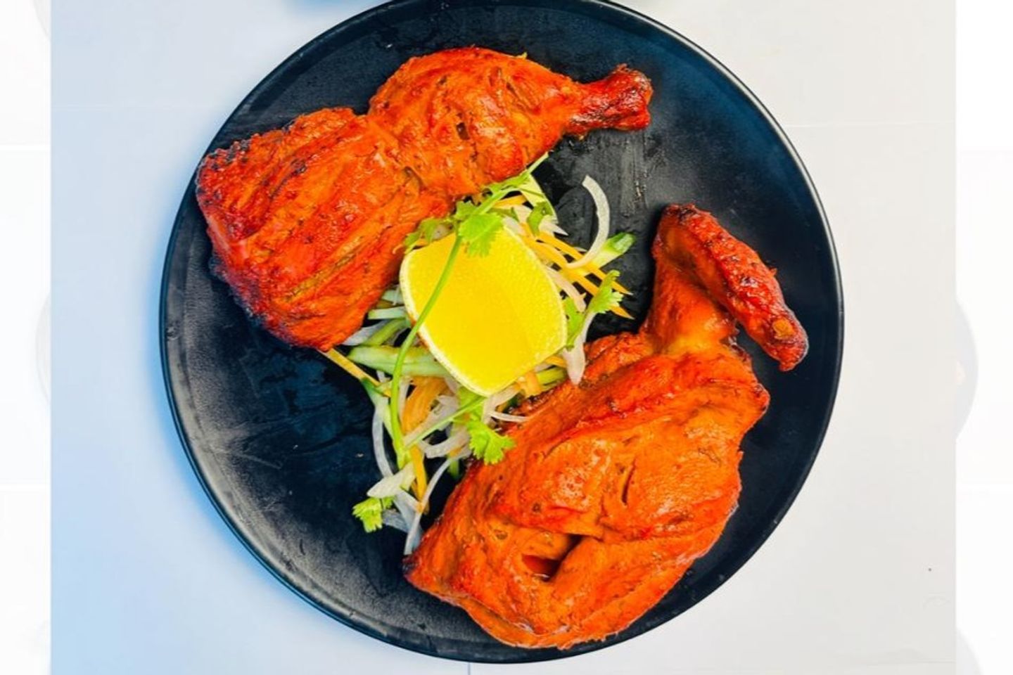 نصف دجاجة تندوري