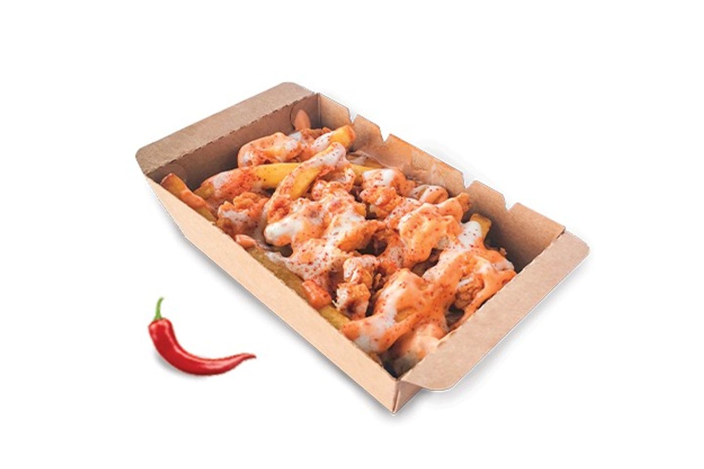 بطاطس ستريبس سبايسي