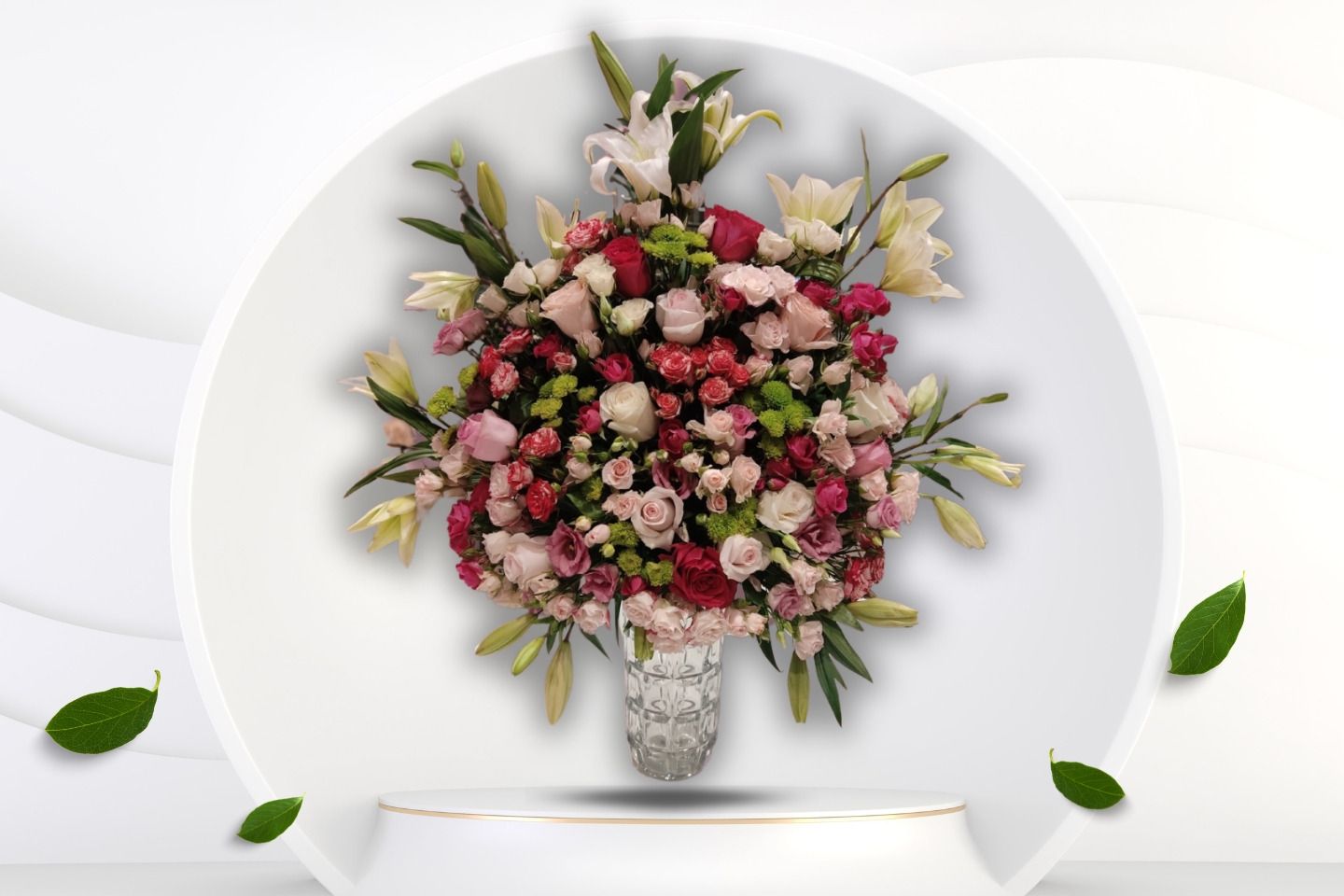 Sparkling Natural Roses