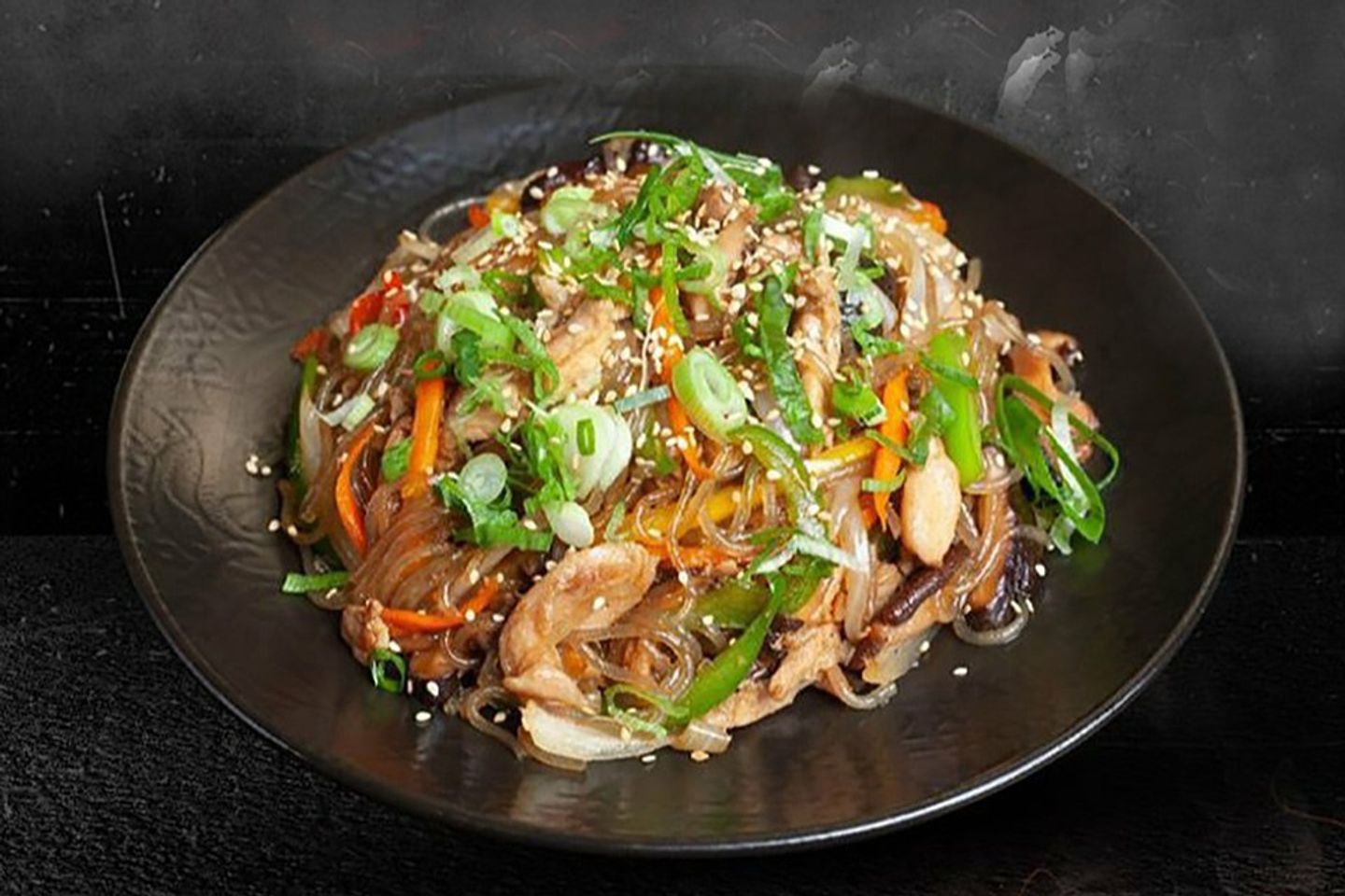 Japchae Glass Noodle With Vegetable