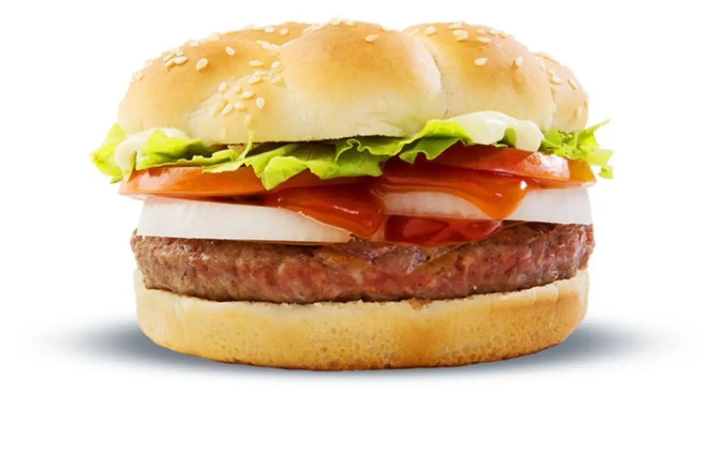 One Piece Of Beef Burger