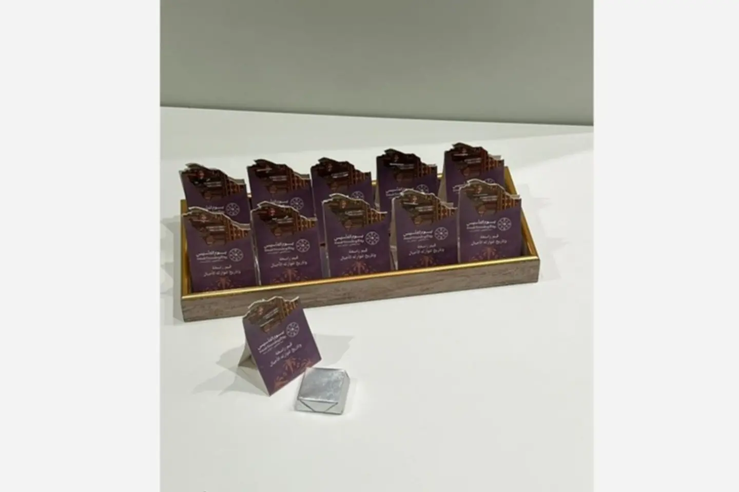 Foundation Day Tray Filled With Chocolate Smalll