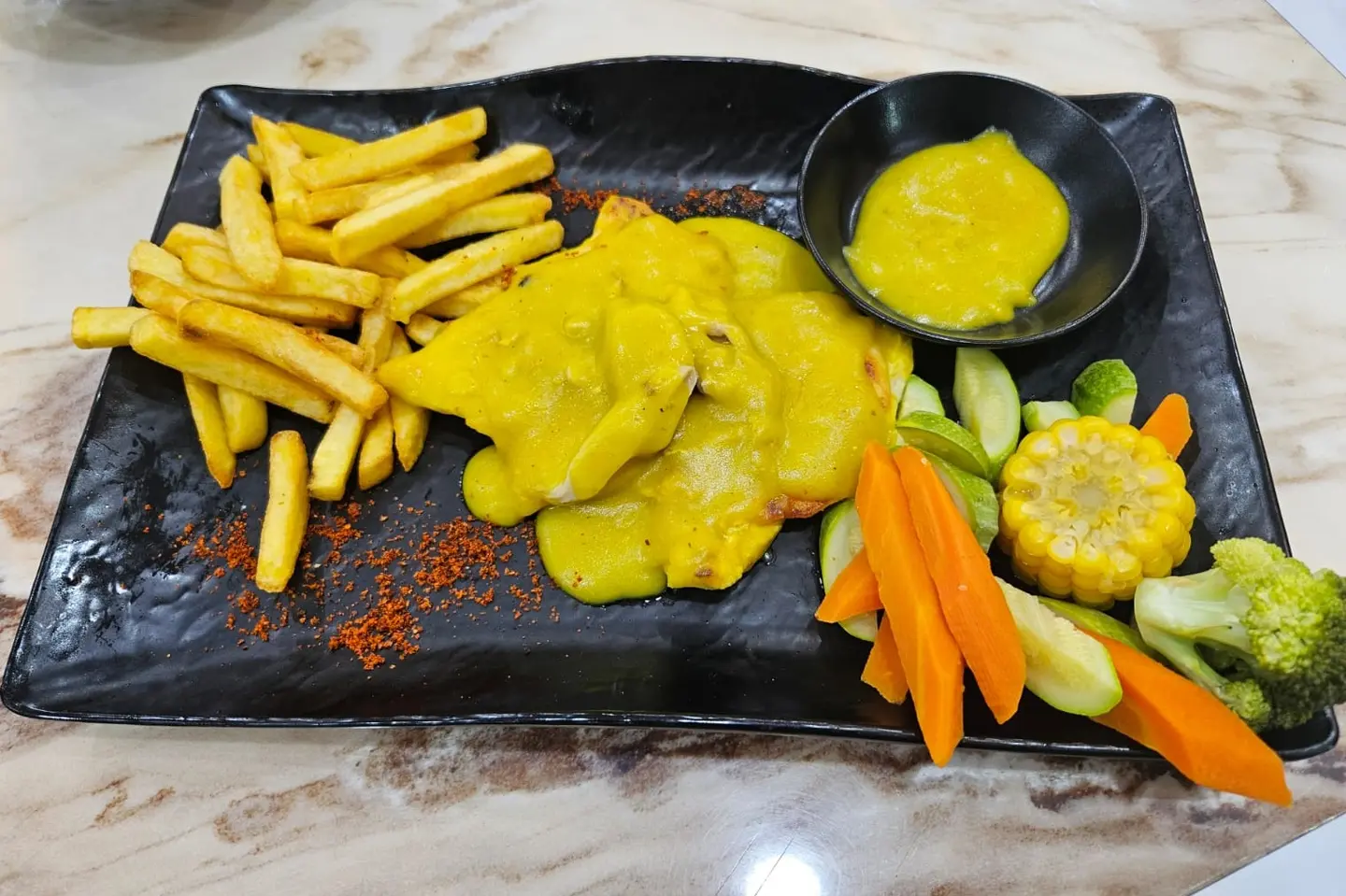 Chicken Slices With Cream