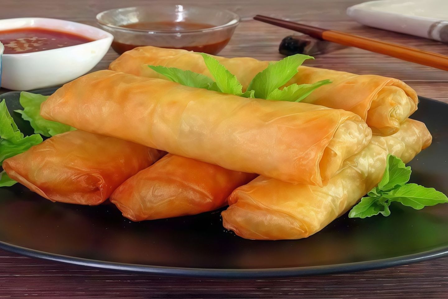 سبرنج رول خضار