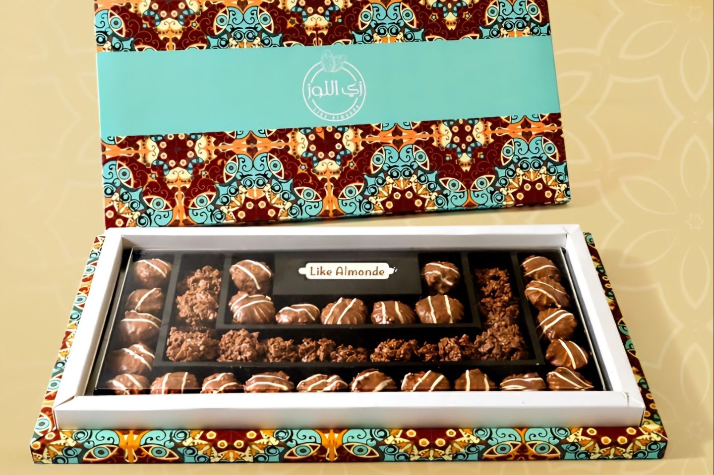 دبل جامبو زي اللوز