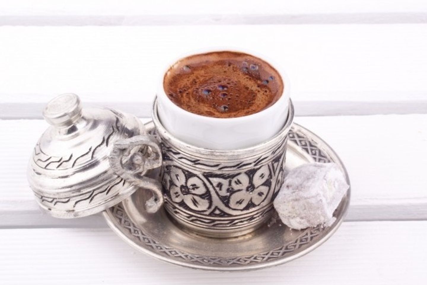 Turkish Coffee With Mastic Gum