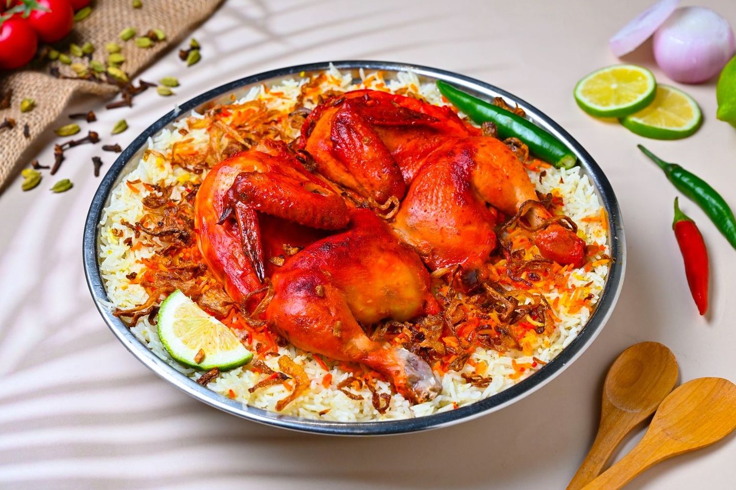 حبة دجاج مندي