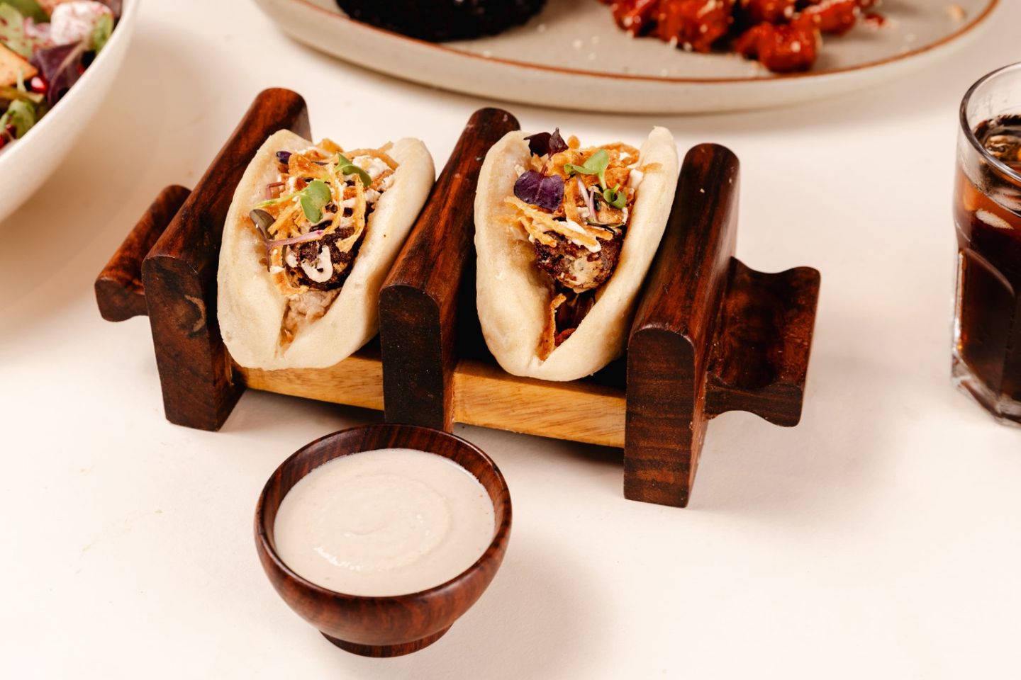 Beef Kebab In Bao Bread
