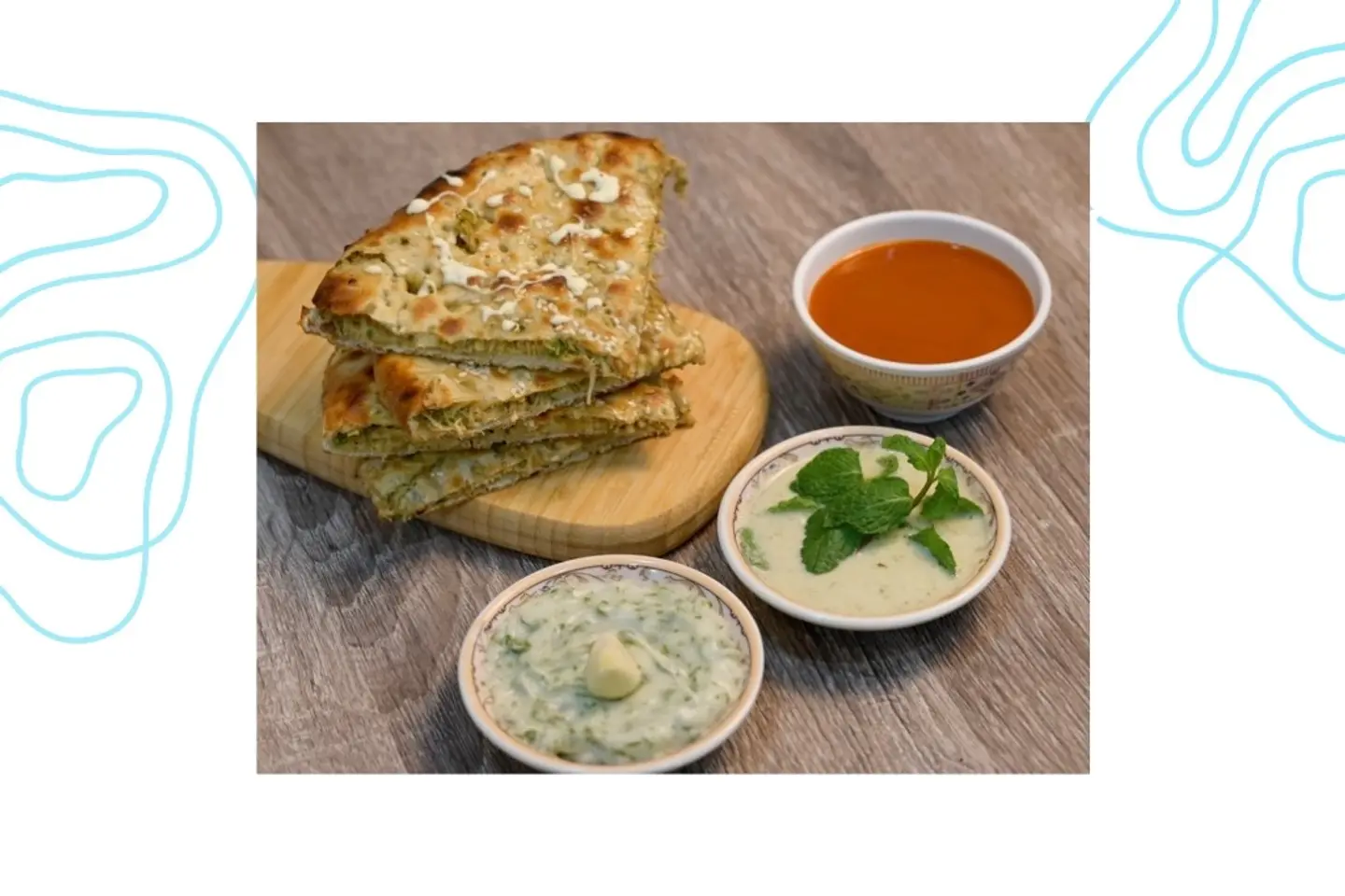 خبز نان آلو